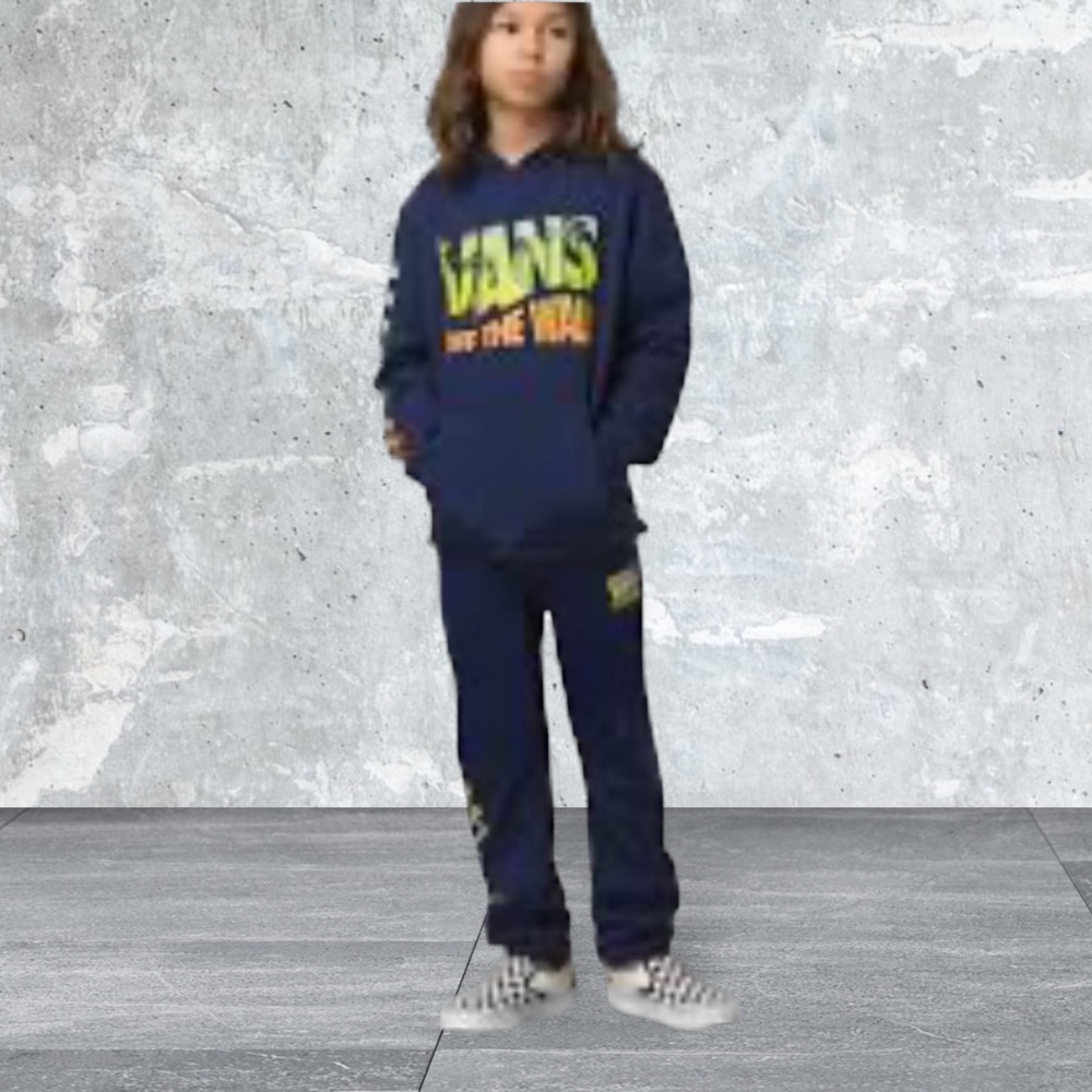 Brand New Kids Vans Palm Coaster  Hoodie and joggers size L